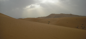the sands of merzouga, morocco