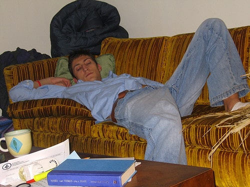 couch sleeping