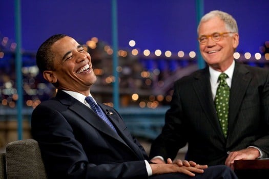 obama on letterman