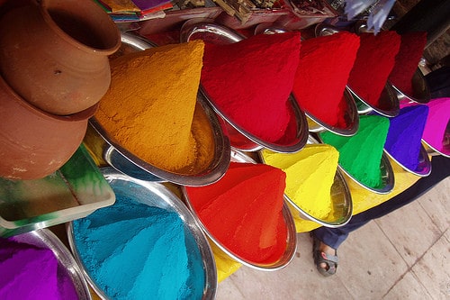 color in india