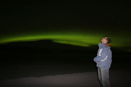 poollicht ter IJsland