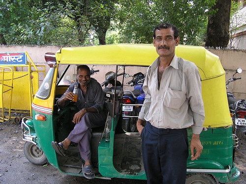 rickshaw drivers